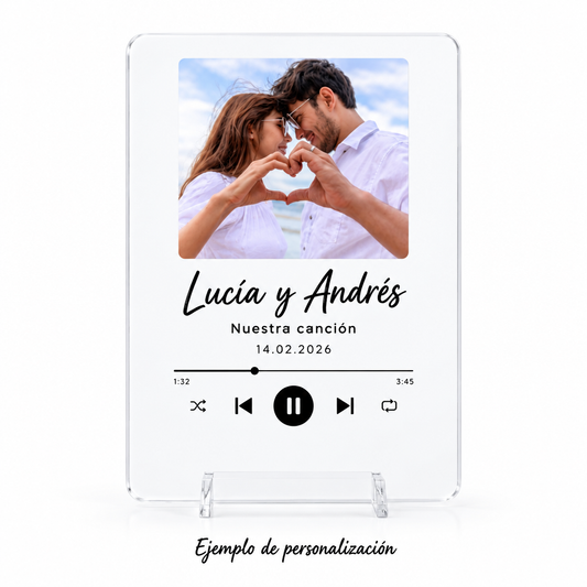 Ejemplo de cuadro acrílico personalizado