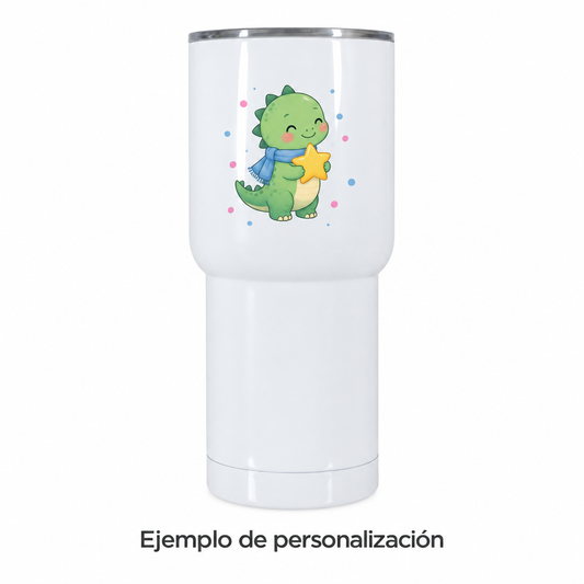 Nueva propuesta del Vaso Viajero con dinosaurio