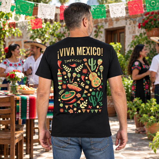 Playera Festivo Septiembre en uso