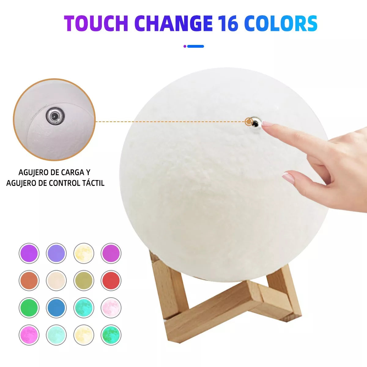 Lampara LUNA Personalizada