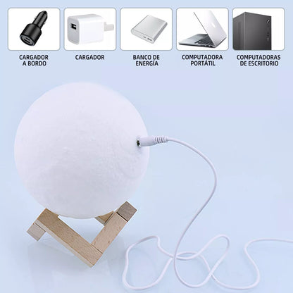 Lampara LUNA Personalizada