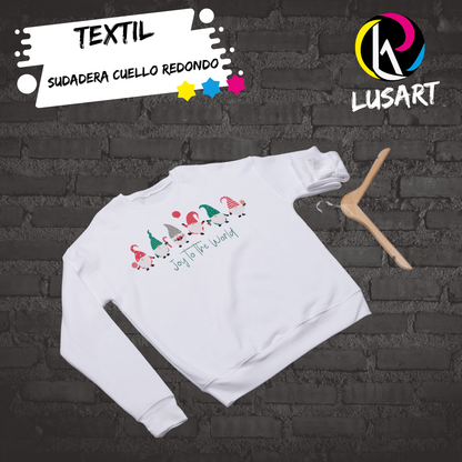 Sudadera Cuello Redondo