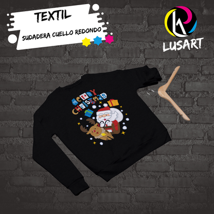 Sudadera Cuello Redondo