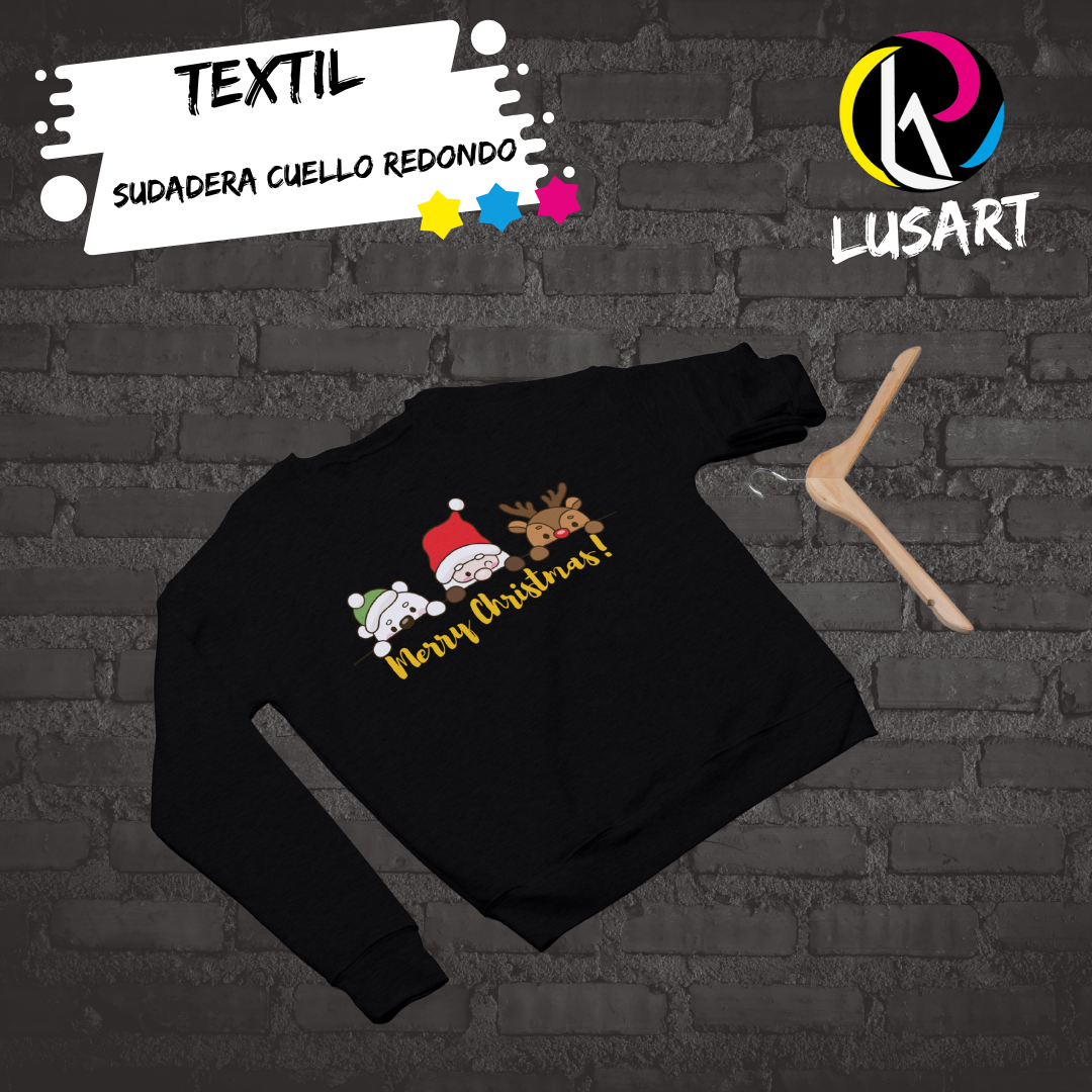 Sudadera Cuello Redondo