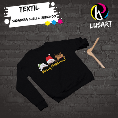 Sudadera Cuello Redondo