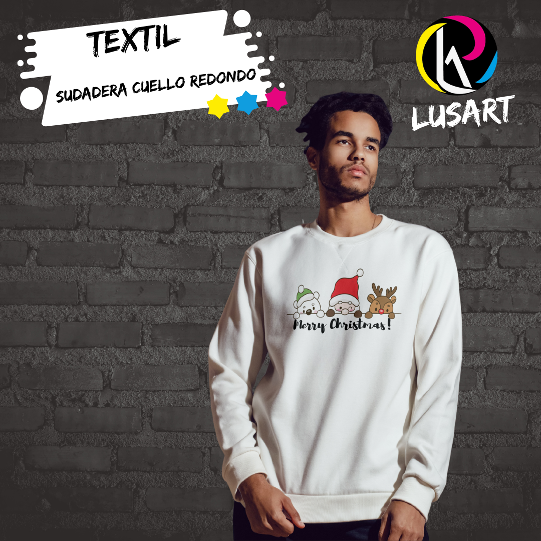 Sudadera Cuello Redondo