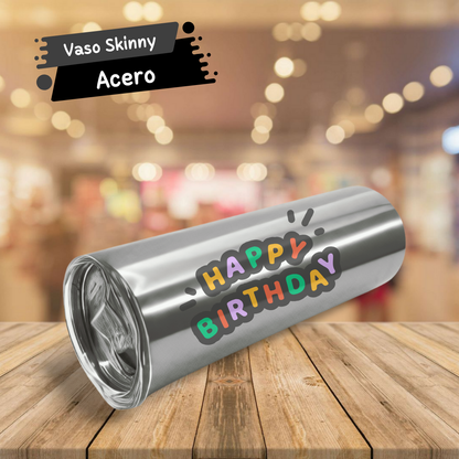 Vaso Skinny de Acero 600ml