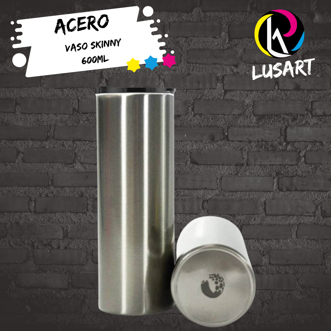 Vaso Skinny de Acero 600ml