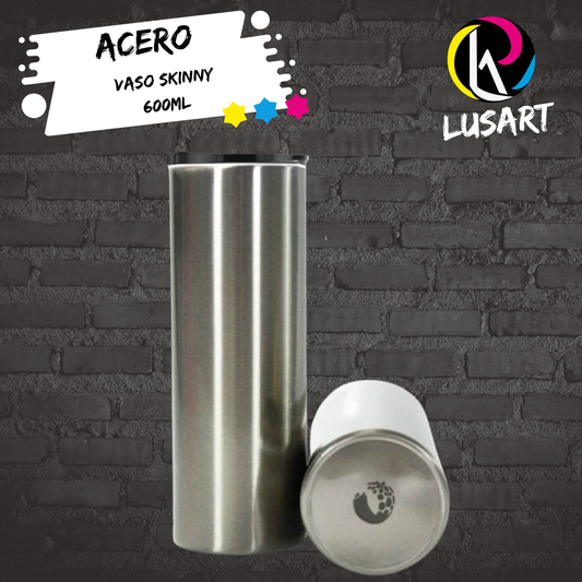 Vaso Skinny de Acero 600ml