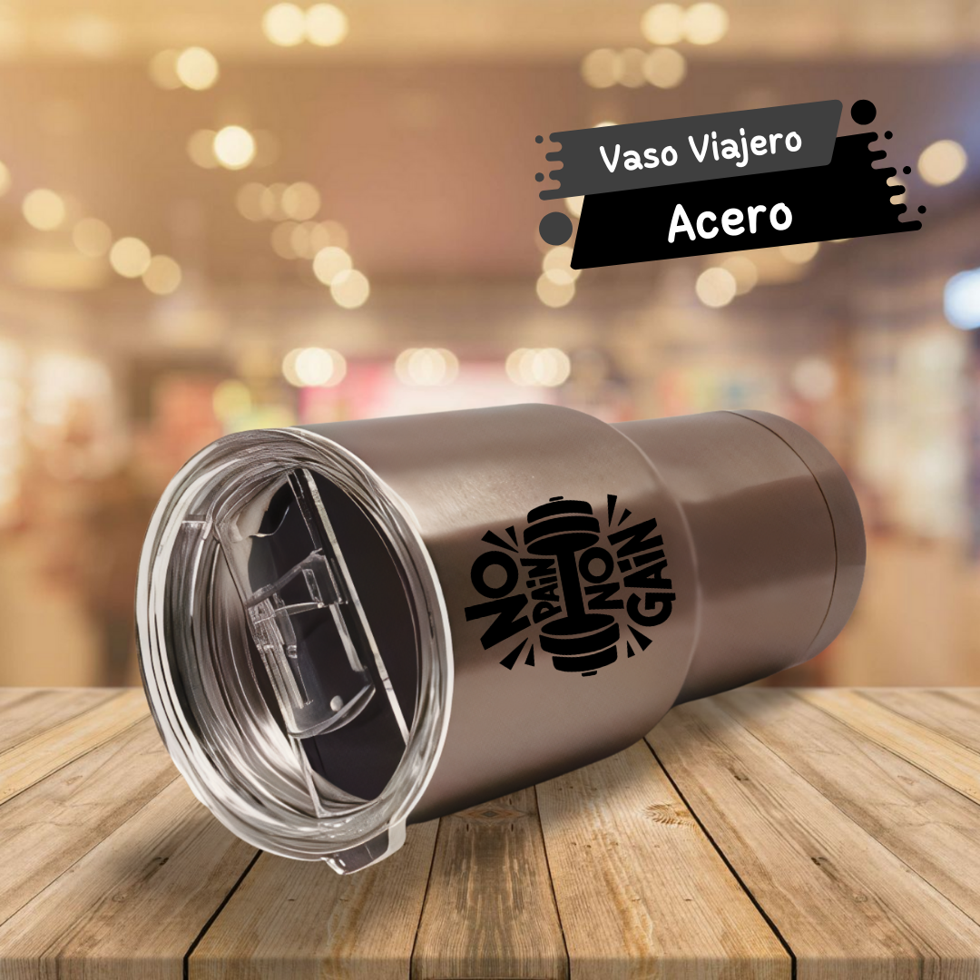 Vaso Viajero de Acero 600ml