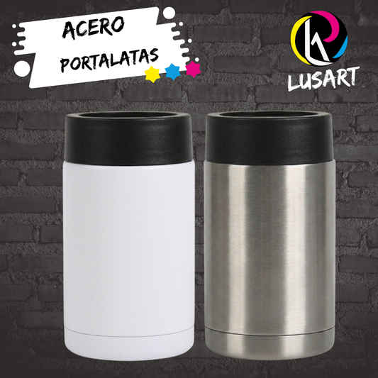 Portalatas de Acero