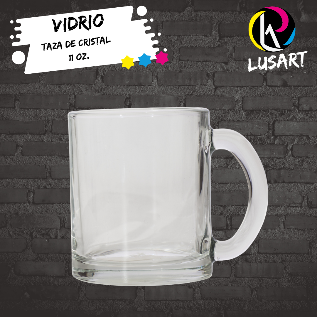 Taza de Vidrio de 11 Oz