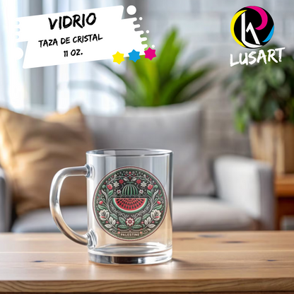 Taza de Vidrio de 11 Oz
