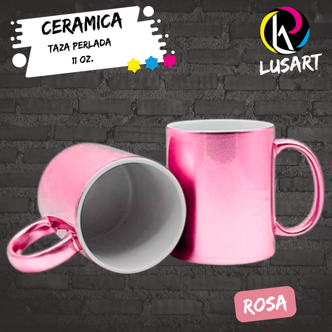 Taza Perlada de 11oZ Personalizada